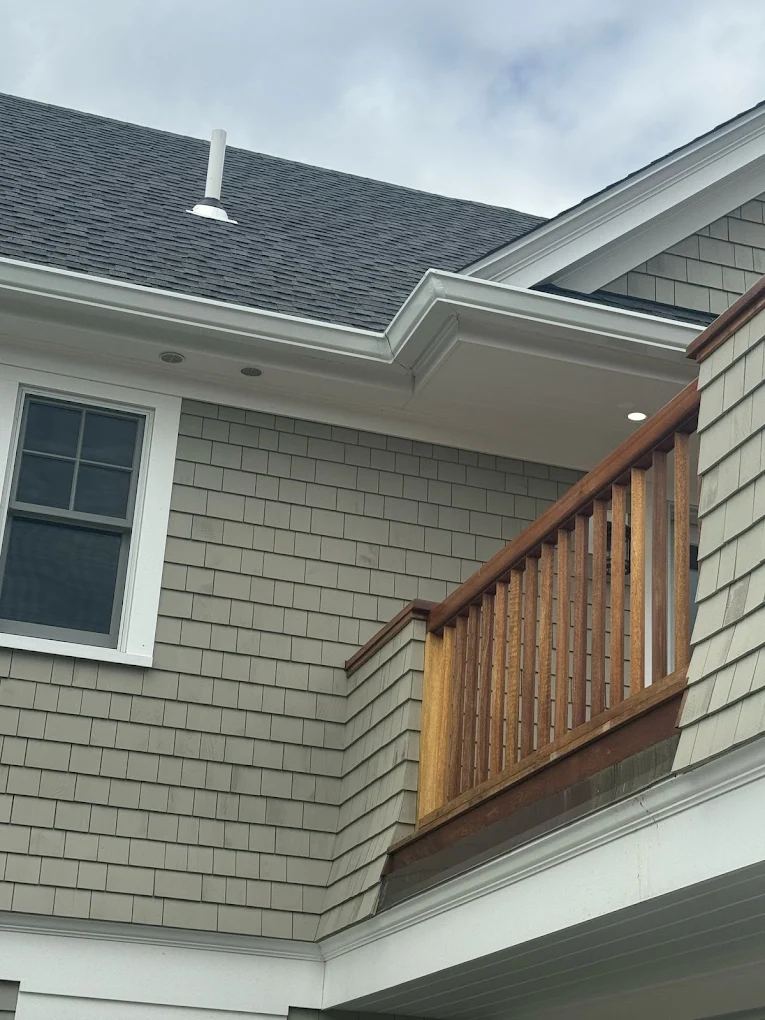 Seamless gutters and downspouts installed by Mr. Gutter