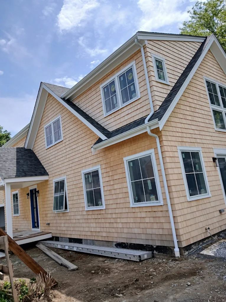 Seamless gutters and downspouts installed by Mr. Gutter