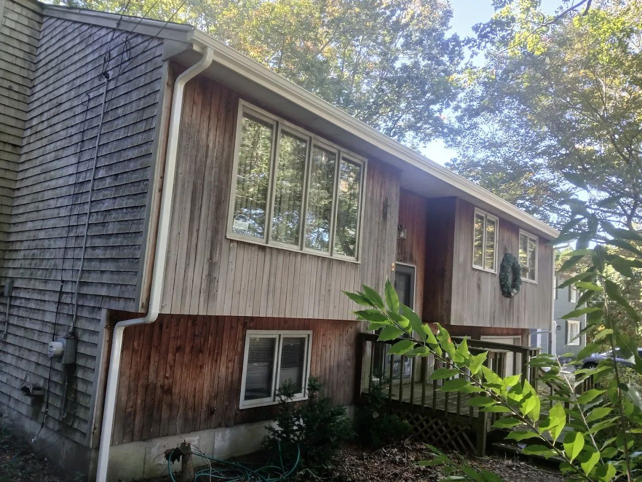 Seamless gutters and downspouts installed by Mr. Gutter