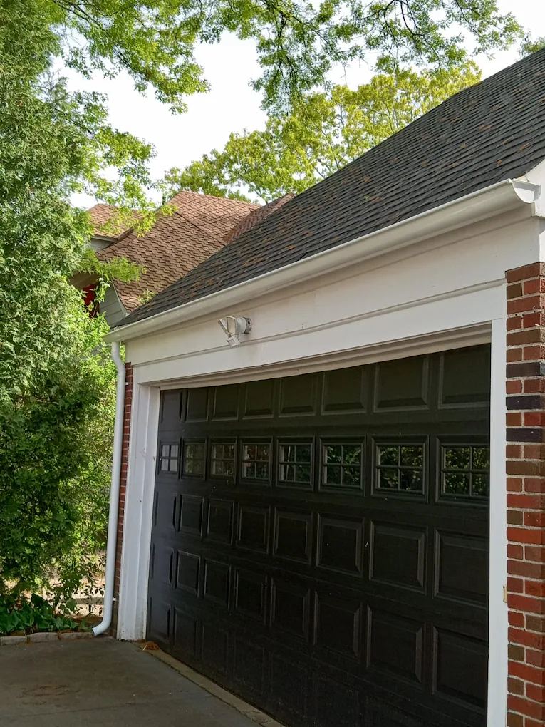 Seamless gutters and downspouts installed by Mr. Gutter