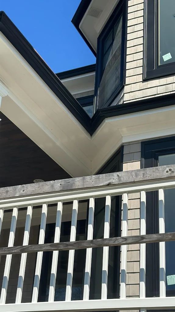 Seamless gutters and downspouts installed by Mr. Gutter