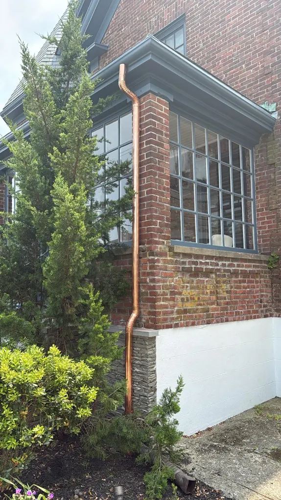 We stop the water your gutters collect from pooling against your foundation