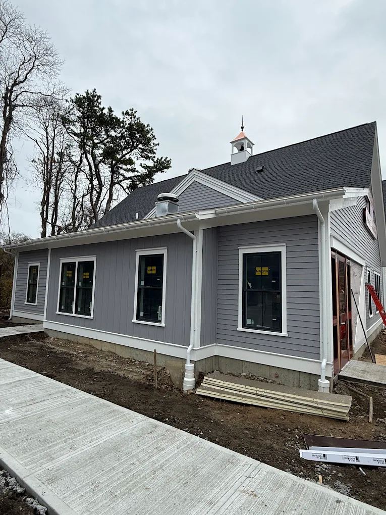 Seamless gutters and downspouts installed by Mr. Gutter