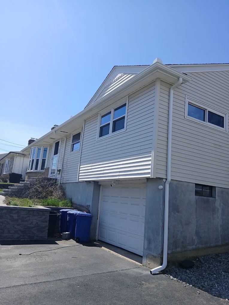 Seamless gutters and downspouts installed by Mr. Gutter