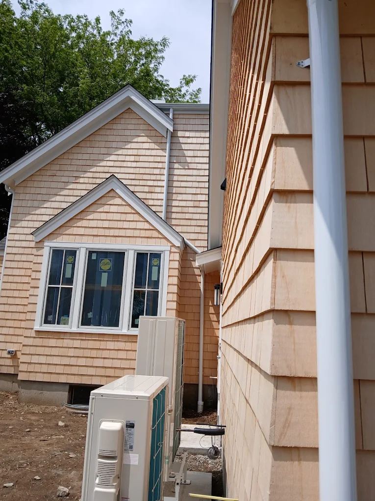 Seamless gutters and downspouts installed by Mr. Gutter