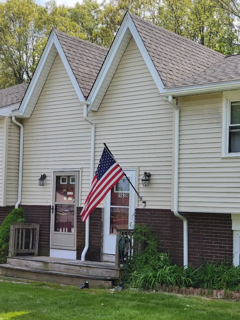 Seamless gutters and downspouts installed by Mr. Gutter