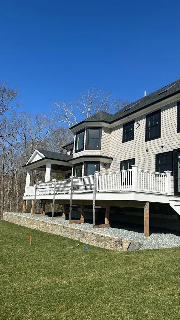 Seamless gutters and downspouts installed by Mr. Gutter