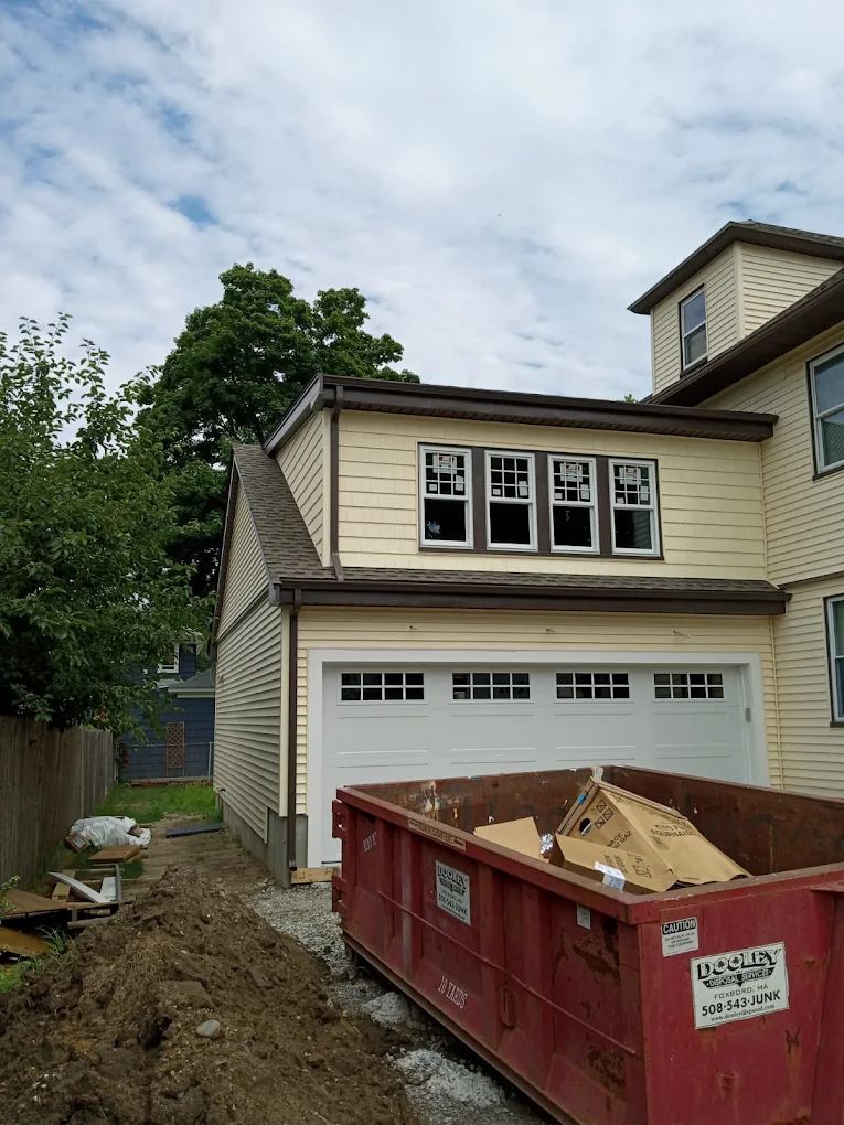 Seamless gutters and downspouts installed by Mr. Gutter