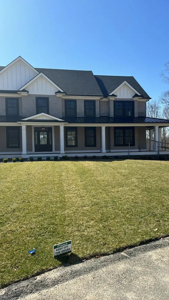 Seamless gutters and downspouts installed by Mr. Gutter
