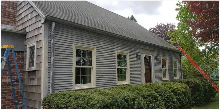 New Gutter Installation: before